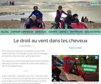 Avelosansage.fr(À Vélo Sans Âge) Screenshot