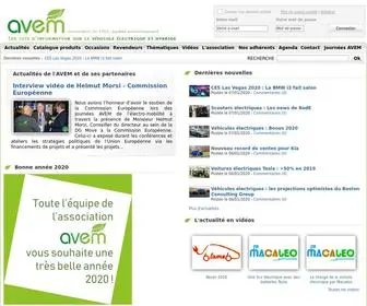 Avem.fr(Accueil) Screenshot