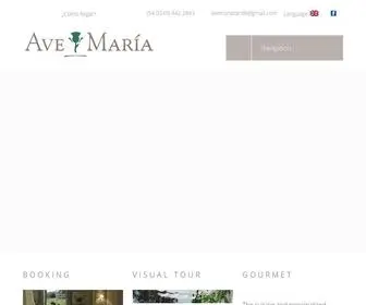 Avemariatandil.com(Ave María) Screenshot