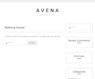 Avenaa.com(A V E N A) Screenshot