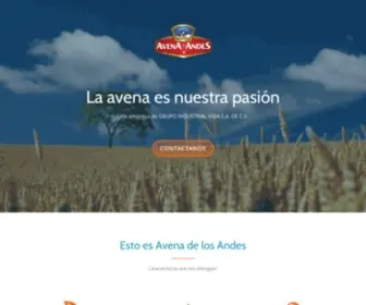 Avenadelosandes.cl(La Avena es nuestra pasion) Screenshot