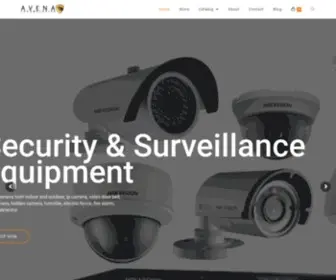 Avenatechnologies.com(Sales and Installation of Security Equipment) Screenshot