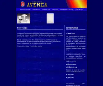 Avenca.org(SUMINISTROS AVENCA) Screenshot