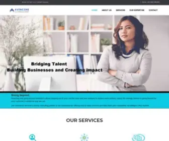 Avencoree.com(Avencore Consultant) Screenshot