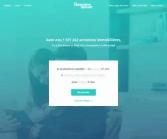 Avendrealouer.com(Annonces immobilières) Screenshot