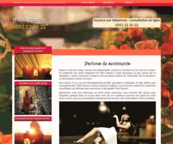 Avenir-Amour.com(0892 22 20 22 Voyance téléphone) Screenshot