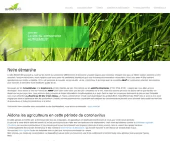 Avenir-Bio.fr(Site traitant du bio sous toutes ses formes) Screenshot