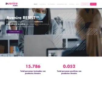 Avenire.com(Avenire by Kura Biotech) Screenshot