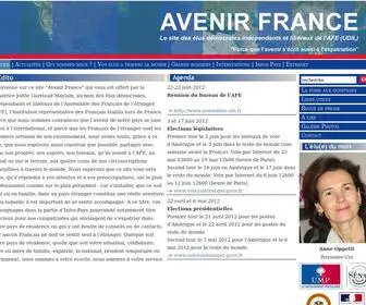 Avenirfrance.com(Avenir France) Screenshot