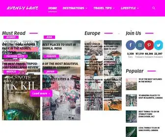 Avenlylanetravel.com(Avenly Lane Travel) Screenshot
