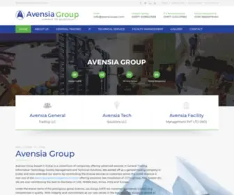 Avensiauae.com(Avensia Group of Companies) Screenshot