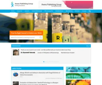 Avensonline.org(Avens Publishing Group) Screenshot