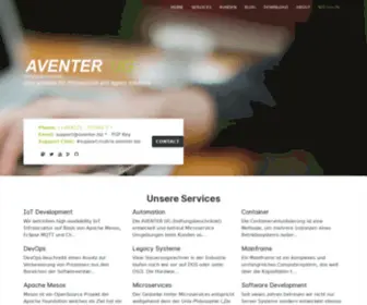 Aventer.biz(AVENTER UG (haftungsbeschränkt)) Screenshot