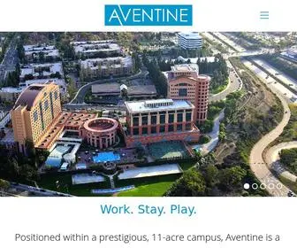 Aventine.com(Home) Screenshot