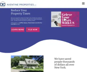 Aventineproperties.com(Property Tax Grievance Consultants) Screenshot