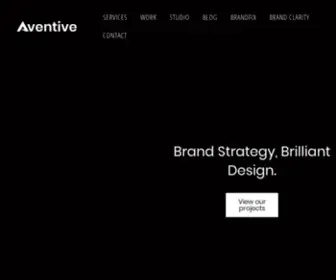 Aventivestudio.com(Health & Wellness Branding & Design Agency) Screenshot