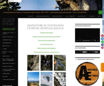 Aventura-Extrema.com(ACTIVIDADES DE AVENTURA y deportes extremos EN SUESCA) Screenshot