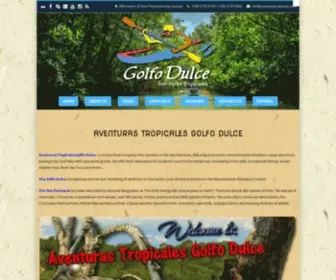 Aventurastropicales.com(Aventuras Tropicales Golfo Dulce Aventuras Tropicales Golfo Dulce) Screenshot