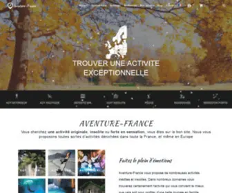 Aventure-France.fr(AVENTURE FRANCE) Screenshot