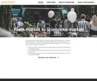 Aventureab.com(Startsida) Screenshot