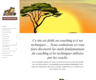 Aventurecoaching.com(Aventure coaching) Screenshot