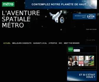 Aventurespatialemetro.com(L'aventure) Screenshot