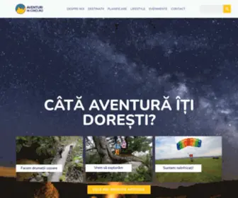 Aventuriincinci.ro(Home Av5) Screenshot