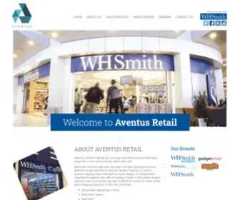 Aventusretail.com(Aventus Retail) Screenshot