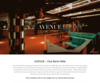 Avenue-Club-Berlin.com(AVENUE CLUB BERLIN) Screenshot