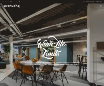 Avenue-HQ.com(Coworking, Serviced Offices & Meeting Rooms) Screenshot