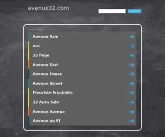 Avenue32.com(Avenue 32) Screenshot