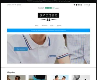 Avenue85.co.uk(Avenue 85) Screenshot