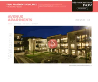 Avenueapartments.co.nz(Avenue Aparments) Screenshot