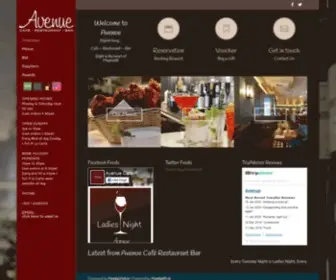 Avenuecafe.ie(Avenue Cafe) Screenshot