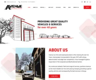 Avenuecarhire.com(Your Car Rental Partner) Screenshot