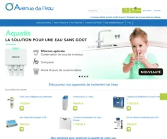 Avenuedeleau.com(Avenue de l'eau) Screenshot