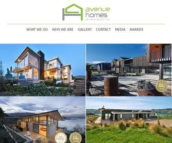 Avenuehomes.co.nz(Avenue Architectural Builders) Screenshot