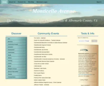 Avenue.org(Monticello Avenue) Screenshot