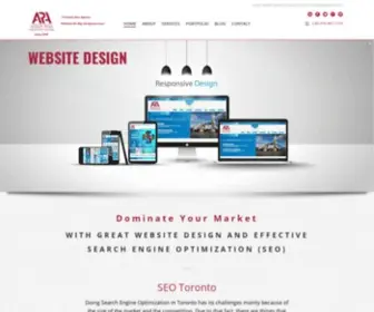 Avenueroadadvertising.com(SEO Toronto) Screenshot