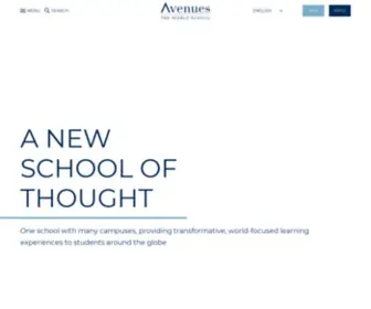Avenues.org(Avenues: The World School) Screenshot