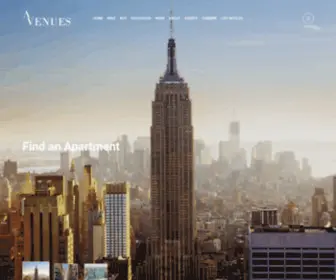 Avenuesny.com(Avenues New York) Screenshot