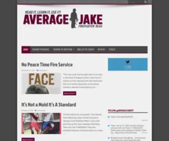 Averagejakefirefighter.com(Averagejakefirefighter) Screenshot