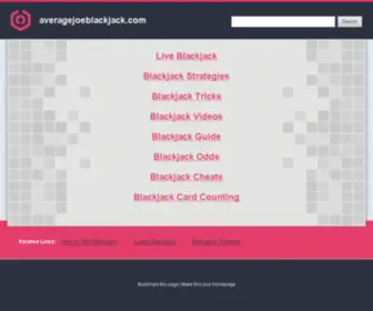 Averagejoeblackjack.com Screenshot