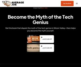 Averagejoetechgenius.com(New in business nonfiction) Screenshot