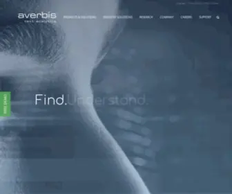 Averbis.com(Professional text analysis & natural language processing (NLP)) Screenshot