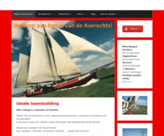 Averechts.net(Zeilcharter Averechts) Screenshot