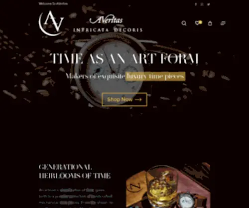 Averitas.com(Home) Screenshot