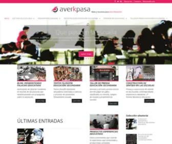 Averkpasa.com(Ideas y recursos para otra educación) Screenshot