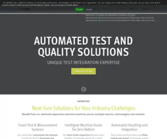 Averna.com(Automated Test & Quality Assurance Solutions) Screenshot