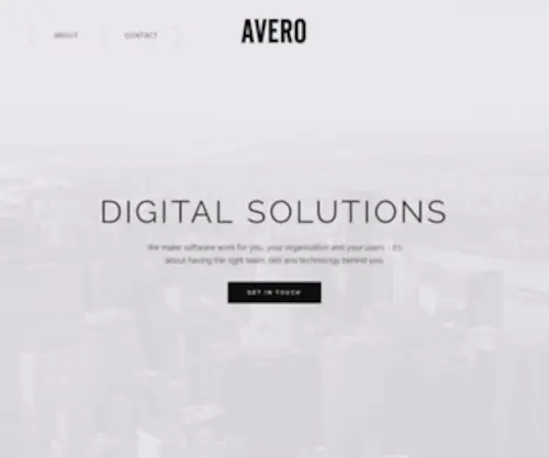 Avero.co.nz(Small Business Solutions) Screenshot